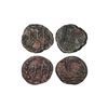 Image 1 : Mysore - Haidar Ali (1761-1782 AD), two Copper cash, Selam (Salem) mint