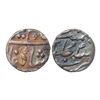 Image 1 : Nawabs of Surat, Alamgir II (1754-1759 AD) - Silver 1/2 rupee, Surat mint