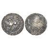 Image 1 : Tripura - Rajadhara Manikya (1586-1599 AD), silver tanka/ rupee, SE 1508, citing queen Satyavati