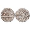 Image 1 : Bharuch (Broach) - Silver Rupee, Nawab Mirza Ahhad Beg (1753-1768 AD), in the name of Shah Alam II