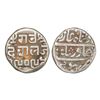 Image 1 : Kutch - Silver kori, in the names of Deshalji II (1819-1860 AD) and Bahadur Shah, Bhuj mint