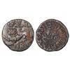 Image 1 : Mysore - Krishna Raja III Wadiyar (1799-1868 AD), Copper 20 Cash, 1834, issued under British control