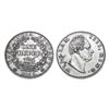 Image 1 : William IV, Silver Rupee, 11.56 grams, Calcutta mint, 1835, F incused