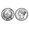 Image 1 : Victoria Queen, Divided Legend, Silver Rupee, 11.44 grams, 30.70 mm, Bombay Mint, 1840