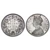 Image 1 : Victoria Empress, Silver Rupee, 11.61 grams, Bombay Mint, 1877