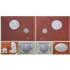 Image 1 : Income Tax - 150 years of Building India, Proof Set, 2 Coins (150 Rs & 5 Rs), 2010