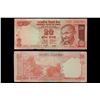 Image 1 : Reserve Bank of India, 20 Rupees Full Bundle, Signed by Y.V. Reddy, 55T 696701 to 55T 696800