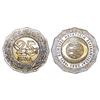 Image 1 : Croatia, 1st International Esperanto Congress in Zagreb 1997, Brass centre in copper-nickel ring (Br