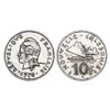 Image 1 : New Caledonia,  French Overseas Territory, Nickel, 10 Francs, 1970