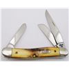 Image 3 : 1995 CaseXX 5318SS Stag 5 Dot 3Blade Knife in Tin