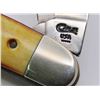 Image 4 : 1995 CaseXX 5318SS Stag 5 Dot 3Blade Knife in Tin