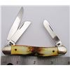 Image 4 : Case XX 5318SS Stag 5 Dot 3-Blade Knife in Tin!
