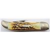Image 1 : CaseXX Stag 5265 SAB SSP Razor Edge Folding Knife