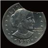 Image 1 : 1979S Anthony Dollar Gem Uncirculated Clip Error (COI-5099)