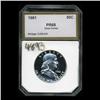 Image 3 : 1961 Franklin Half Graded PR68 DCAM (COI-4893)