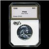 Image 3 : 1958 Franklin Half Graded PR68 DCAM (COI-4915)
