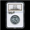 Image 3 : 1959D Franklin Half Graded MS64 NGC FBL (COI-4920)
