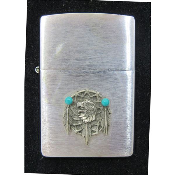 TURQUOISE BALD EAGLE COLLECTIBLE ZIPPO