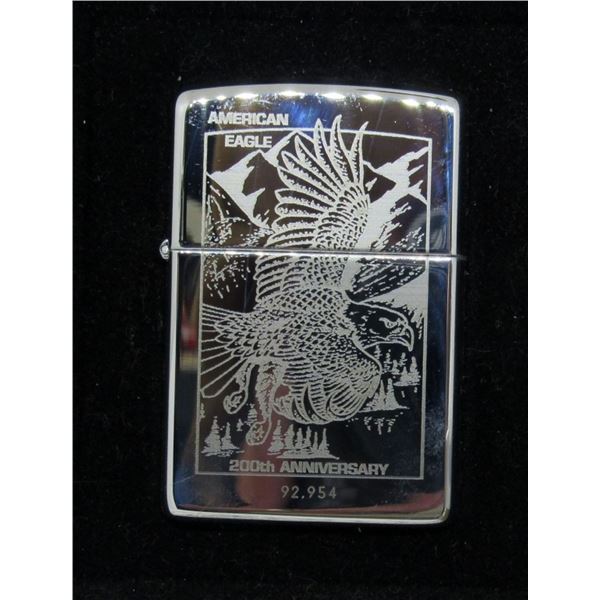 AMERICAN EAGLE 200TH ANNIVERSARY ZIPPO