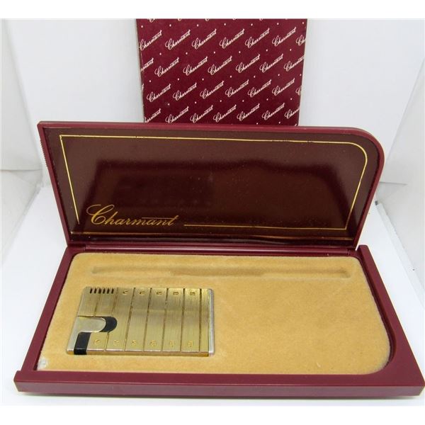 VINTAGE CHARMANT LIGHTER AND BOX