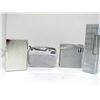 Image 2 : (4) VINTAGE SILVER TONED LIGHTERS