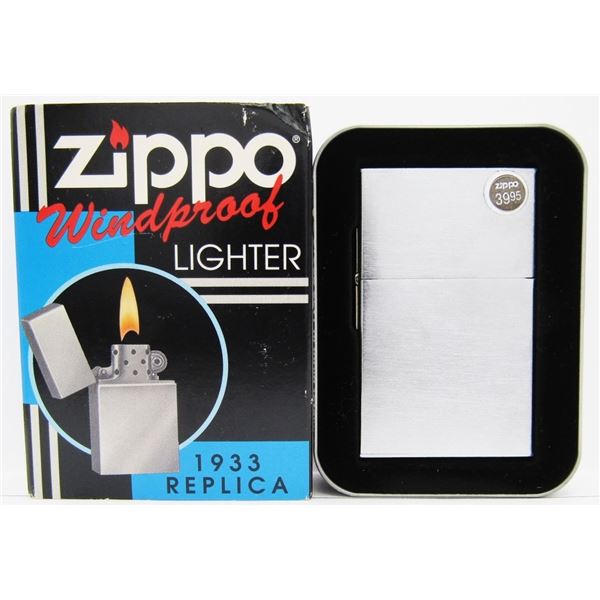 ZIPPO 1933 REPLICA WINDPROOF LIGHTER NIB!
