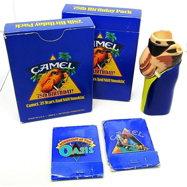 (4) CAMEL CIGARETTE ADVERTISEMENT !