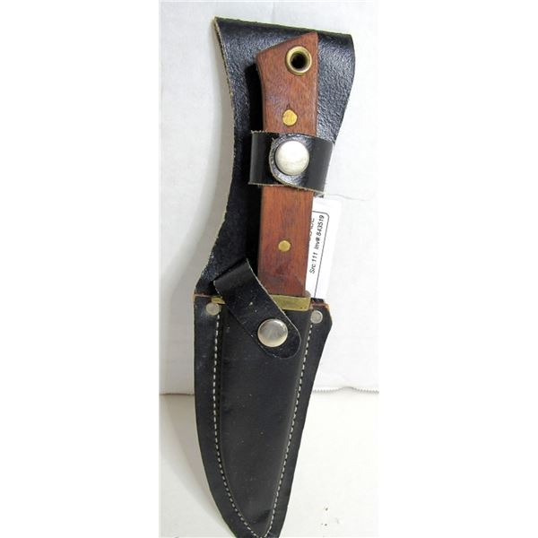 VINTAGE STAINLESS PAKISTAN FIXED BLADE KNIFE