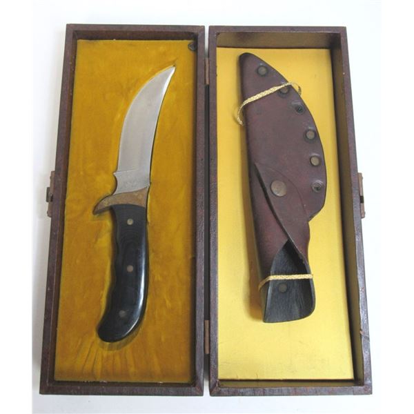 BUCK USA KALINGA FIXED BLADE KNIFE & SHEATH