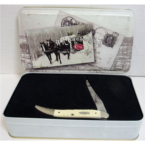 CASE XX TOOTHPICK KNIFE IN TIN DISPLAY #610094