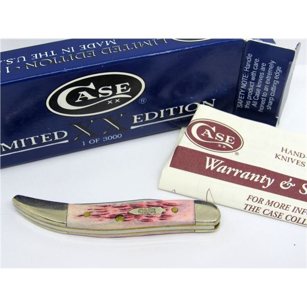 CASEXX RASPBERRY BONE TOOTHPICK KNIFE 610096SS