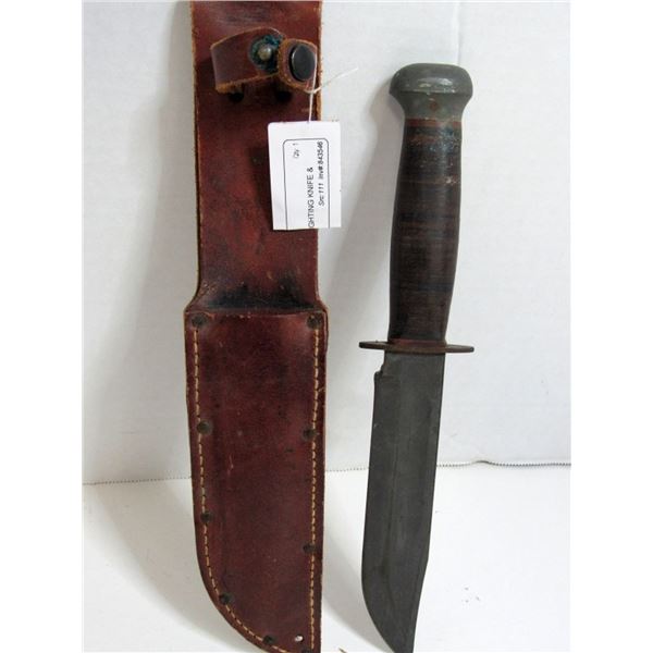 WW2 PAL RH-36 MK2 FIGHTING KNIFE & SHEATH!