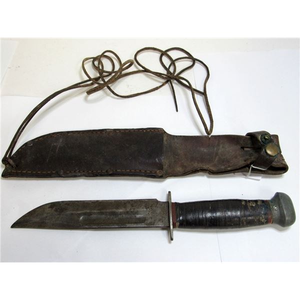 US WW2 PAL RH-36 FIGHTING KNIFE & SHEATH!