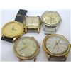 Image 2 : 5 MEN'S WATCH FACES: 2 BULOVA,
