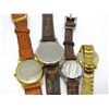 Image 2 : 4 MEN'S WATCHES: GOLD-TONES
