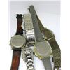 Image 2 : 5 GOLD-TONED MEN'S WATCH FACES:
