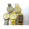 Image 2 : 5 MEN'S WATCHES: WITH GOLD TONES
