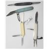 Image 1 : (4) VTG PLASTIC HANDLE POCKET KNIVES