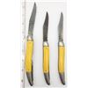 Image 5 : (3) IMPERIAL FISHING KNIVES