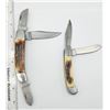 Image 4 : (2) WILD TURKEY HAND MADE POCKET KNIVES