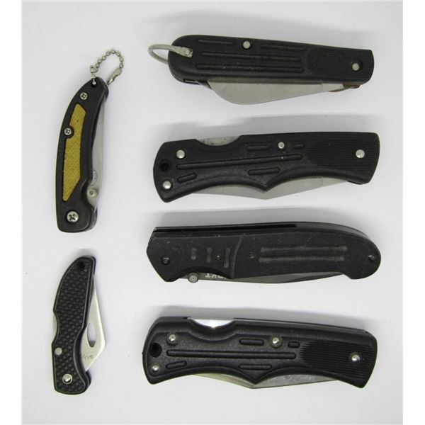(6)  TACTICAL / UTILITY KNIFE LOT