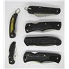 Image 1 : (6)  TACTICAL / UTILITY KNIFE LOT