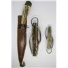 Image 1 : (2) CAMPING UTENSIL (1) HUNTING KNIFE
