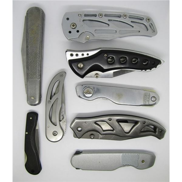 (8) UTILITY / CUTTER KNIFE LOT
