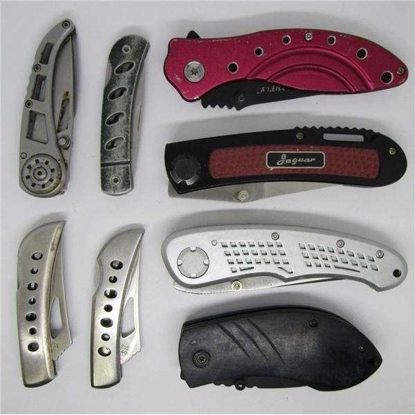 (8) UTILITY / CUTTER KNIFE LOT