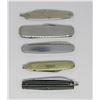 Image 2 : (5) VINTAGE MENS DRESS KNIVES