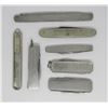 Image 1 : (7) ADVERTISING KNIFE LOT - VINTAGE
