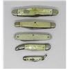 Image 1 : (5) faux PEARL HANDLE KNIFE LOT - VARIOUS