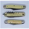 Image 2 : (3) VINTAGE POCKET KNIVES - FRONTIER,