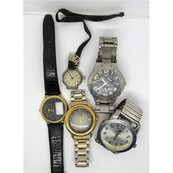 5  WATCHES parts / repair